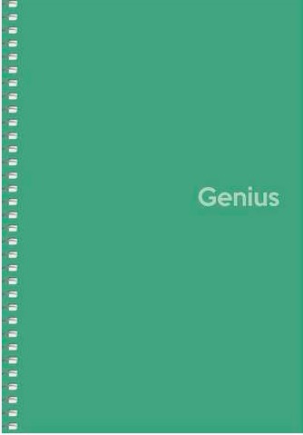 Kołozeszyt A5/80k kratka Genius Mini 2 mix Astra